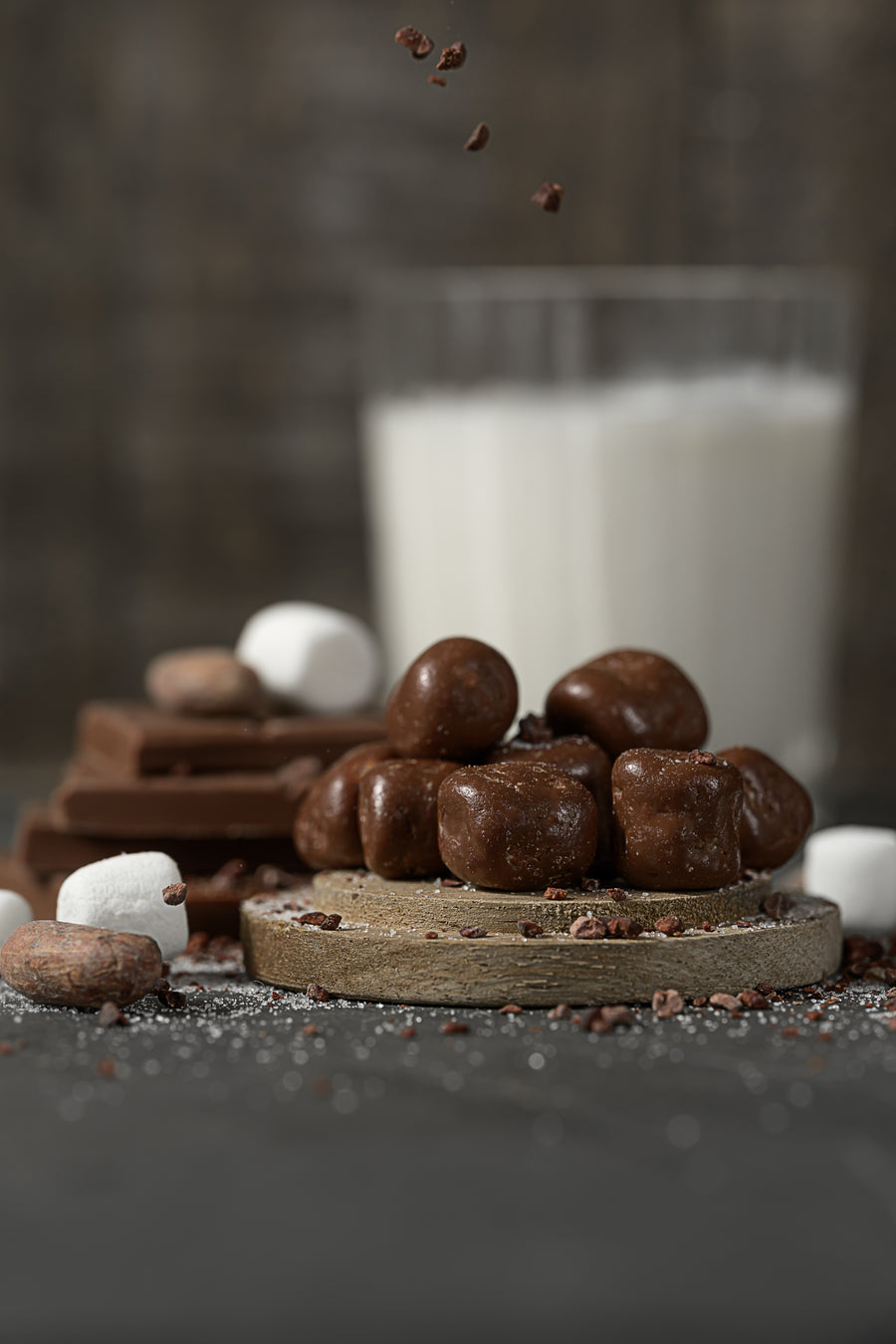 Dragon Snacks - Milk Chocolate Covered Marshmallows