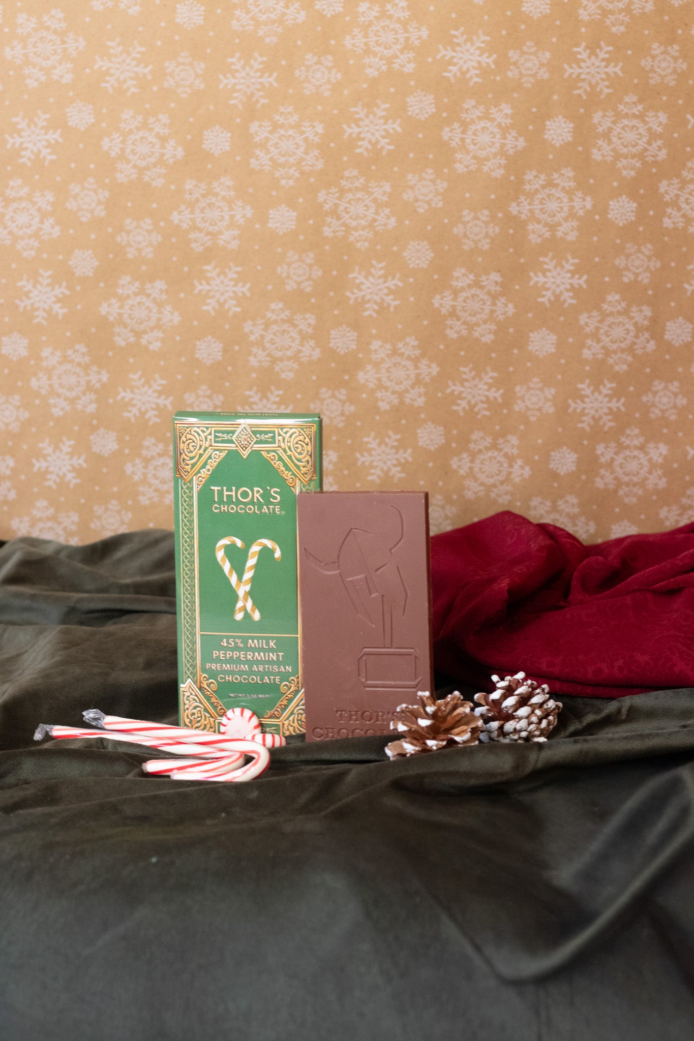 Peppermint 45% Milk Chocolate Bar