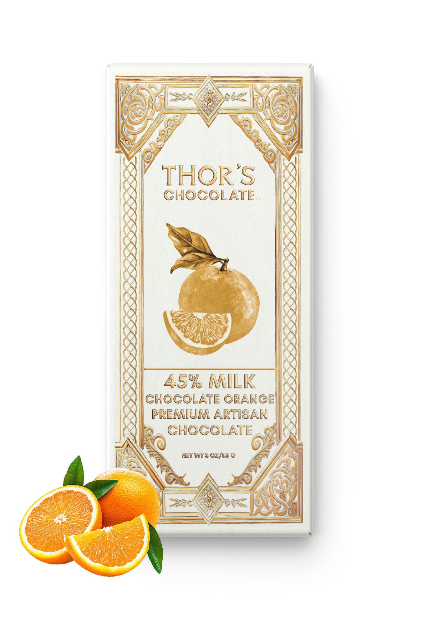 Orange 45% Milk Chocolate Bar