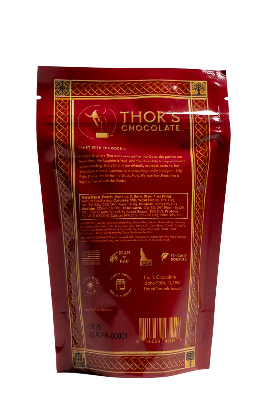 Valhalla Bites - Raspberry Cream & Pretzel