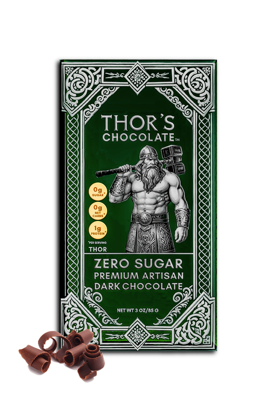 Zero-Sugar Dark Chocolate Bar
