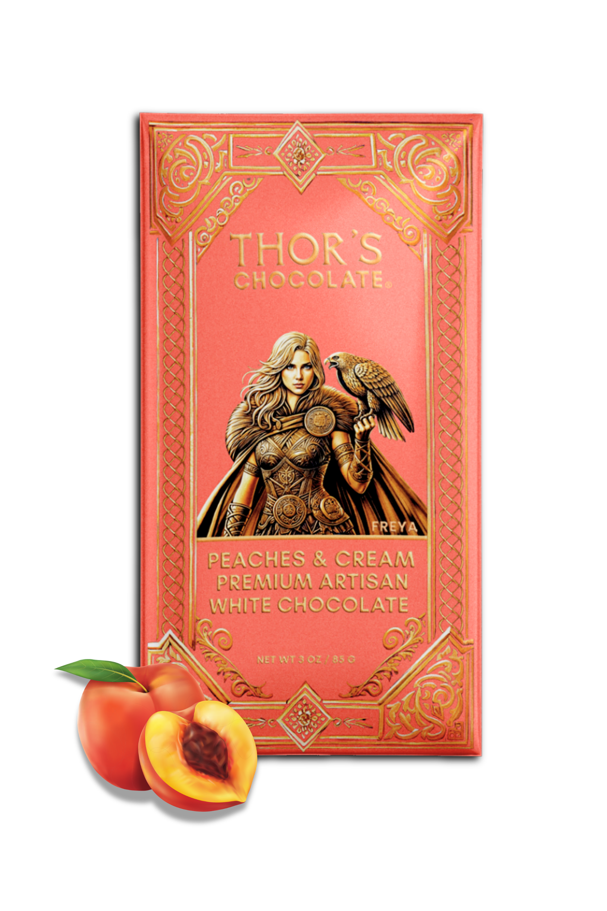 New! Peaches & Cream White Chocolate