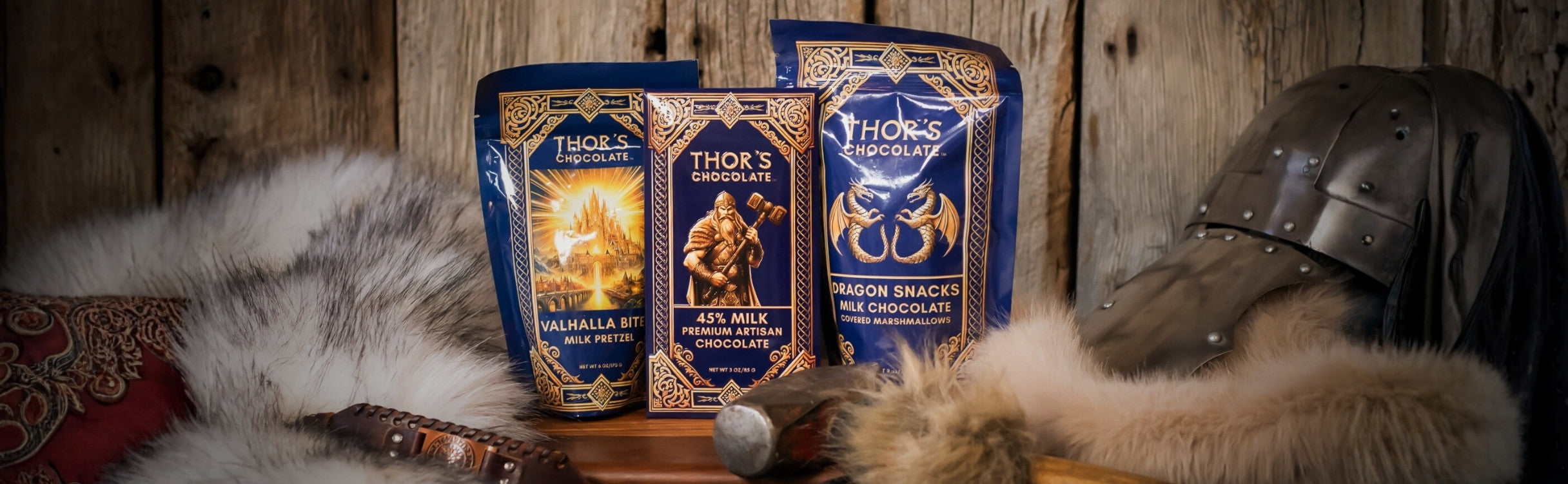 Thor's Legendary Smooth Milk Chocolate Collection
