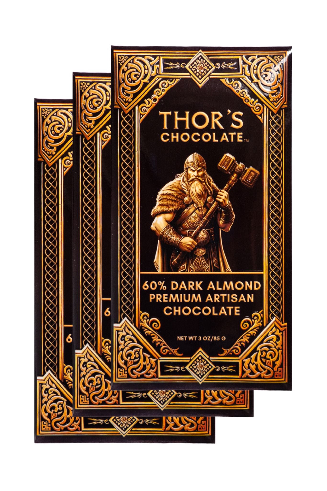 60% Dark Chocolate & Almond Bars