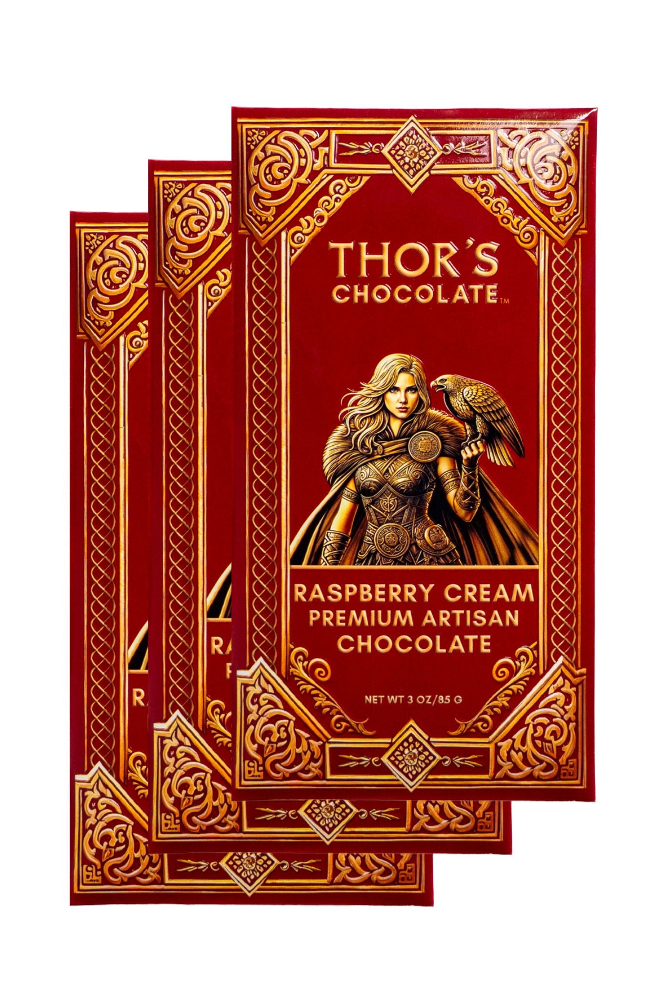 Raspberry Cream Chocolate Bars