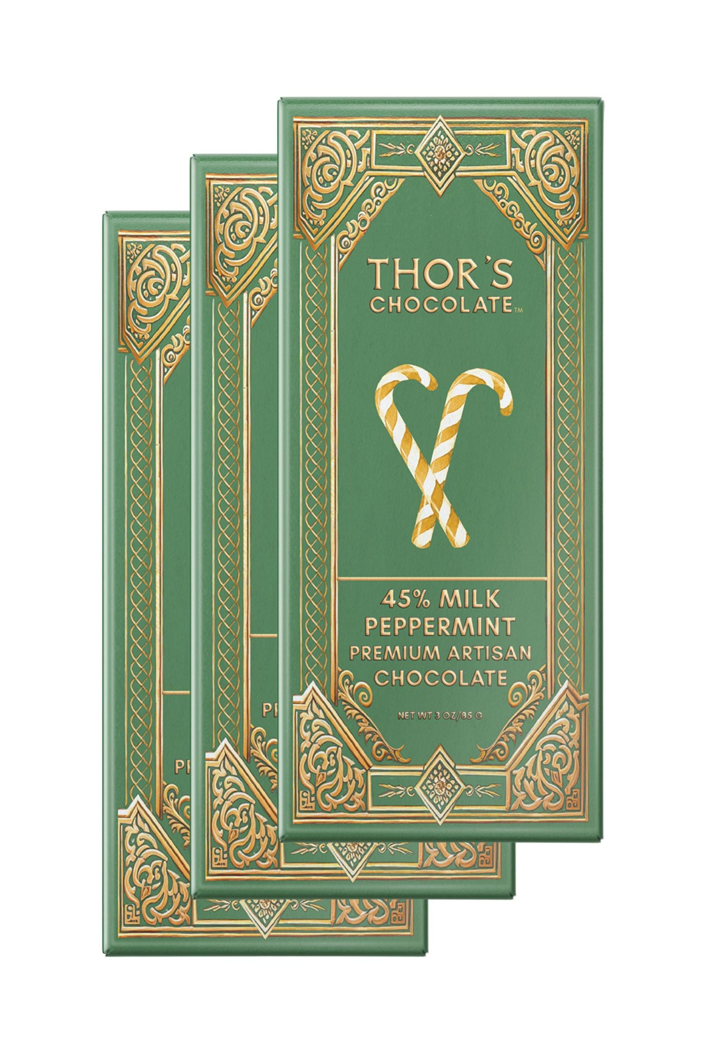 Peppermint 45% Milk Chocolate Bar