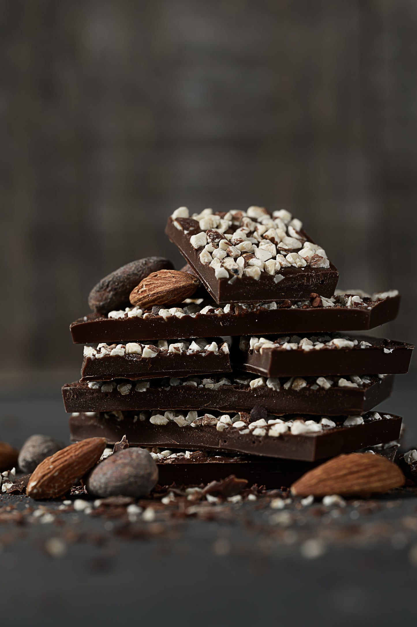 60% Dark Chocolate & Almonds Bar