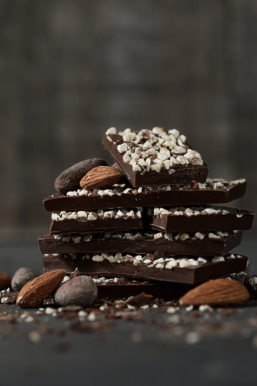 60% Dark Chocolate & Almonds Bar