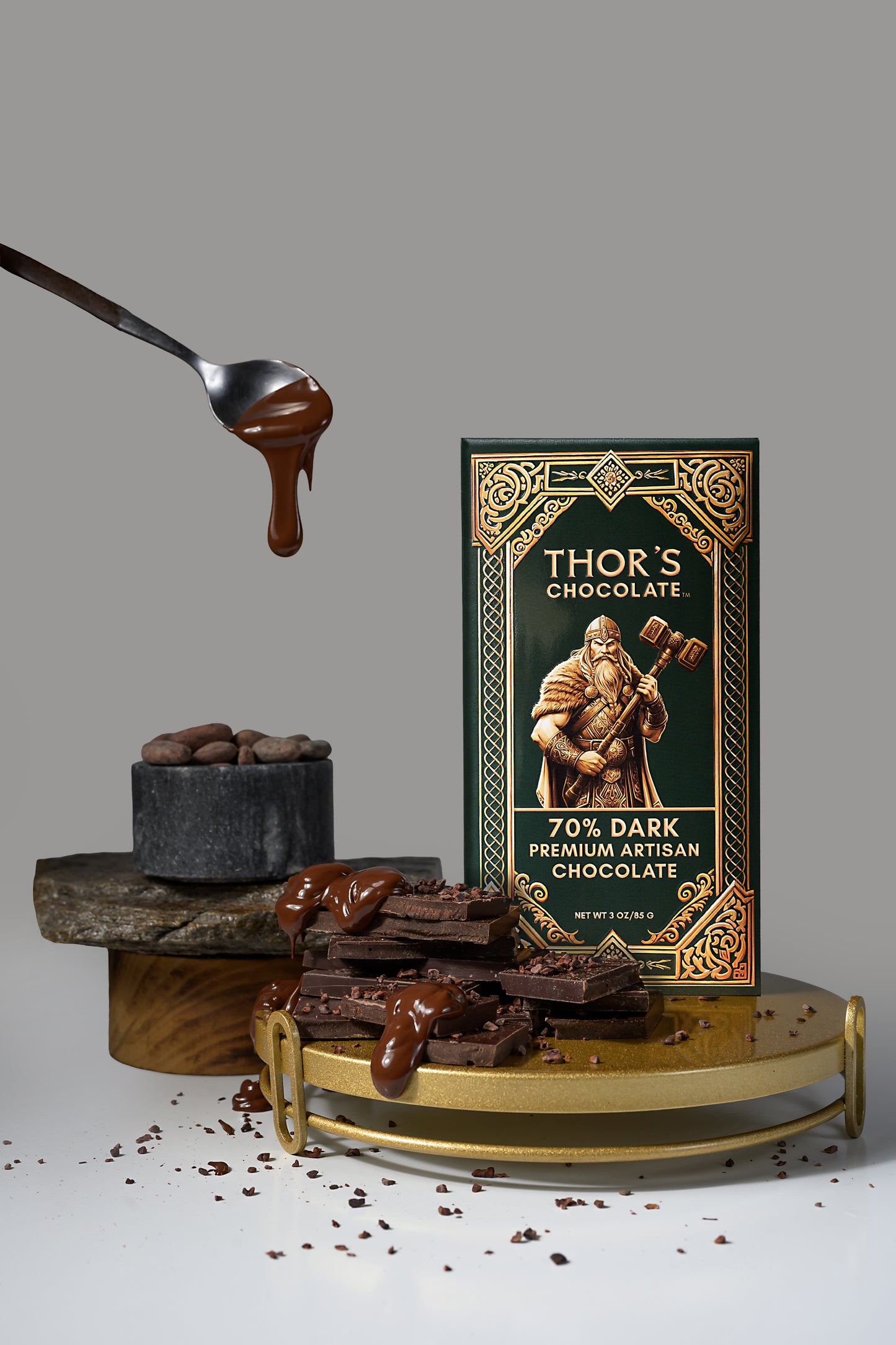 tobacco chocolate bar DARK 24 No matter which option is selected 70% Dark Chocolate Bar