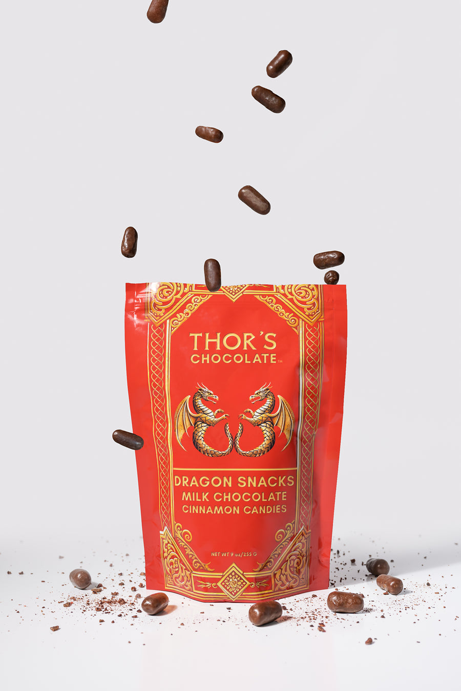 Dragon Snacks - Milk Chocolate Covered Cinnamon Candies