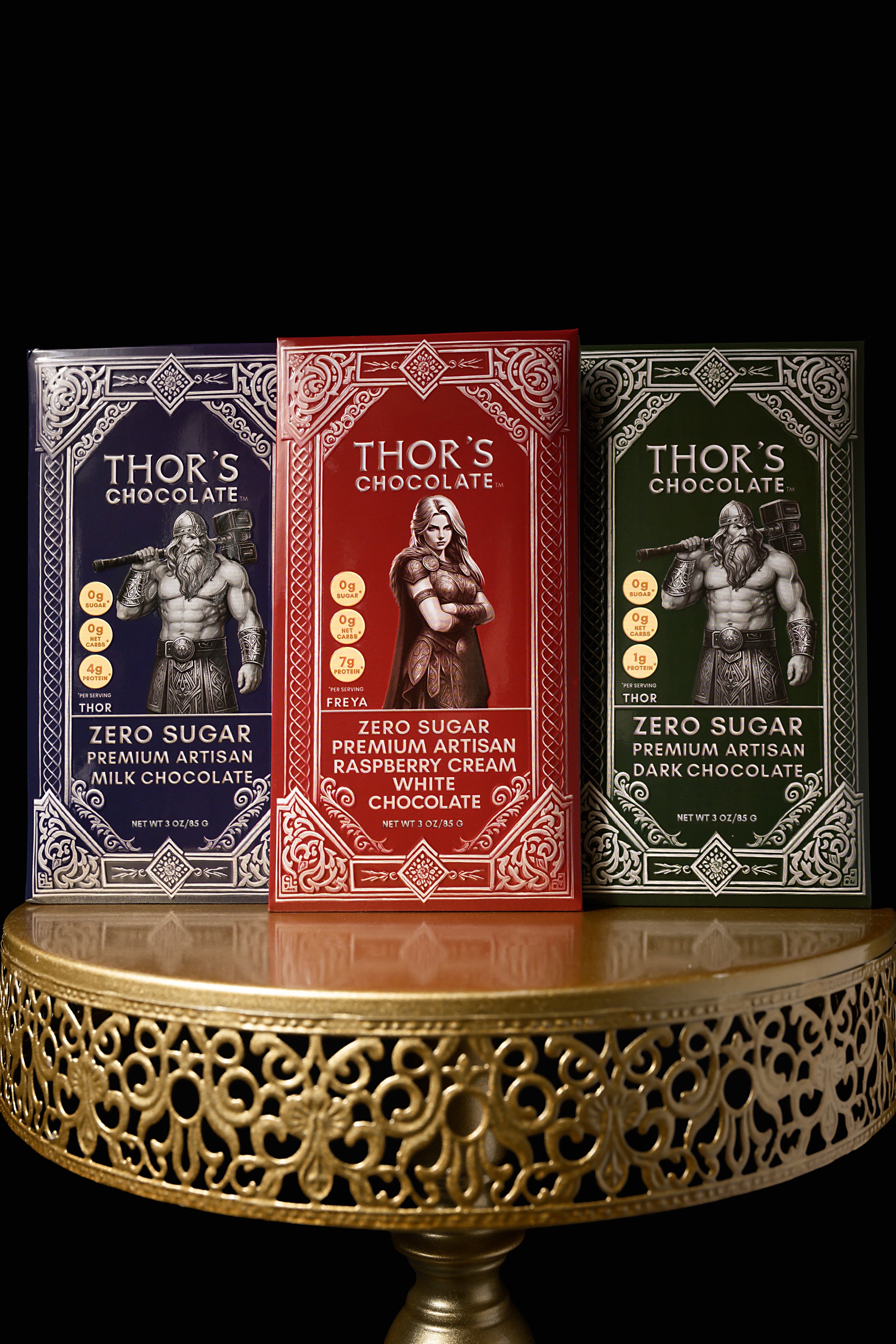 Sugar Free Chocolate Bar Variety Pack | Thor's Chocolate