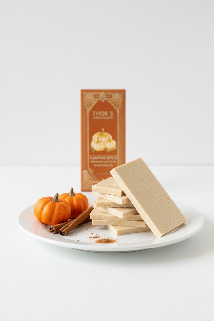 Pumpkin Spice White Chocolate Bar