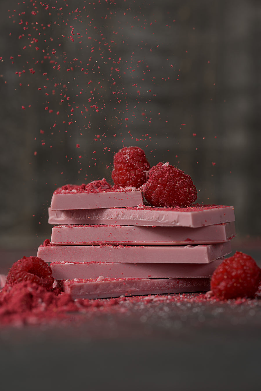 Raspberry Cream White Chocolate Bar