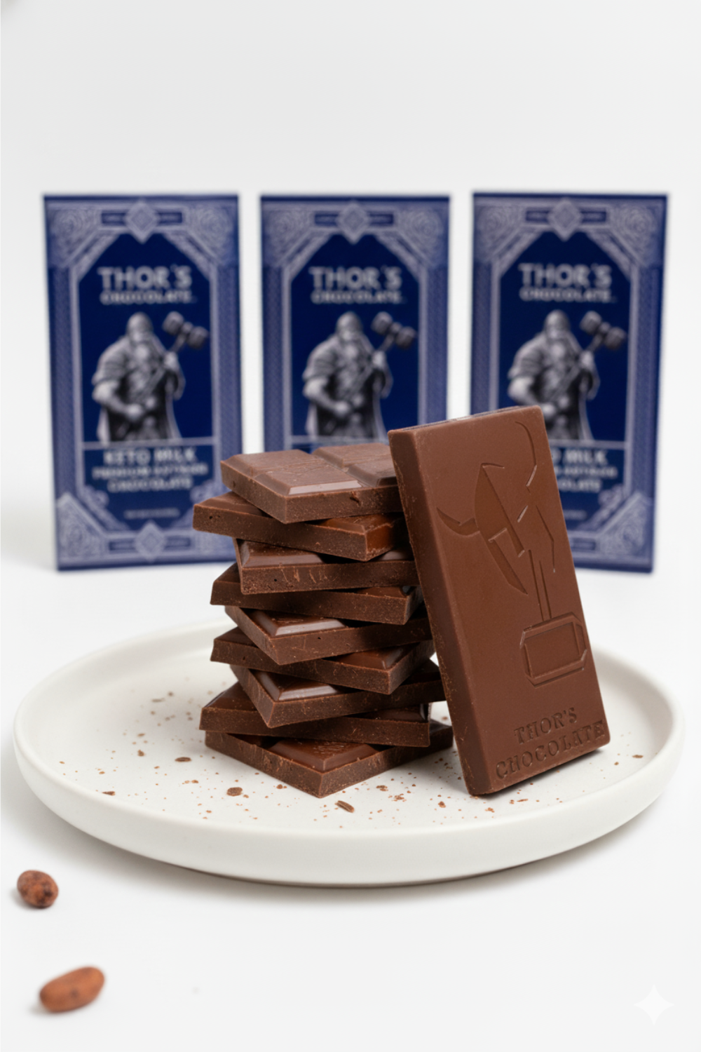 Zero-Sugar (Keto) Milk Chocolate Bar