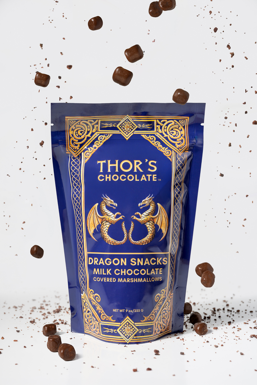 Dragon Snacks - Milk Chocolate Covered Marshmallows