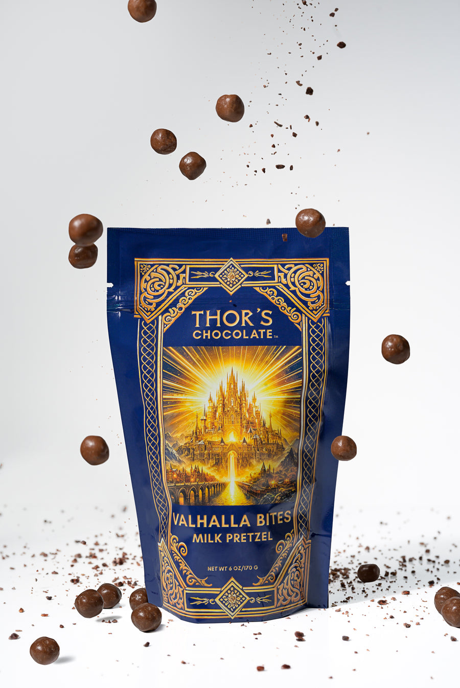 Valhalla Bites - Milk Chocolate & Pretzel