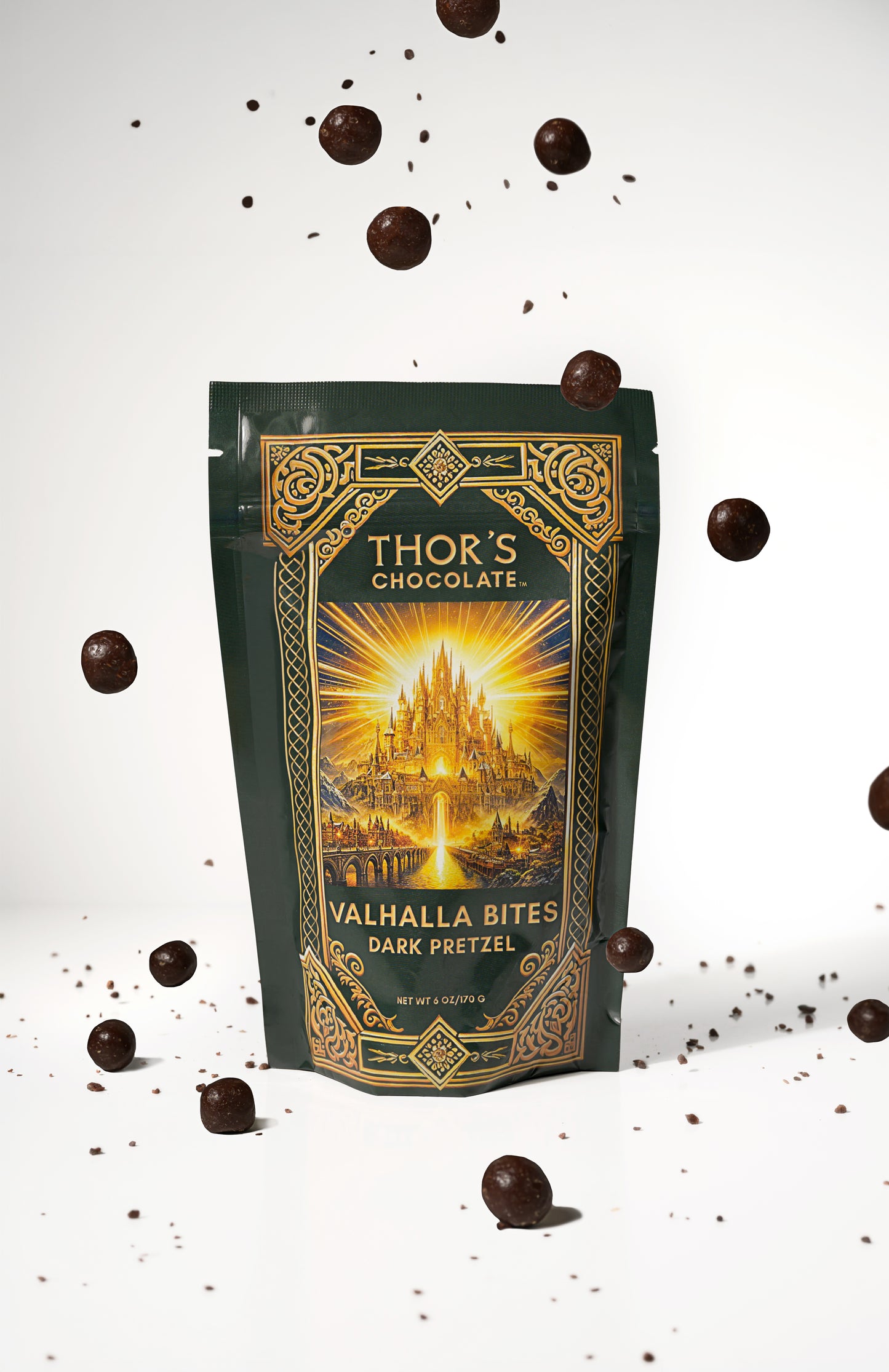 Valhalla Bites - Dark Chocolate & Pretzel