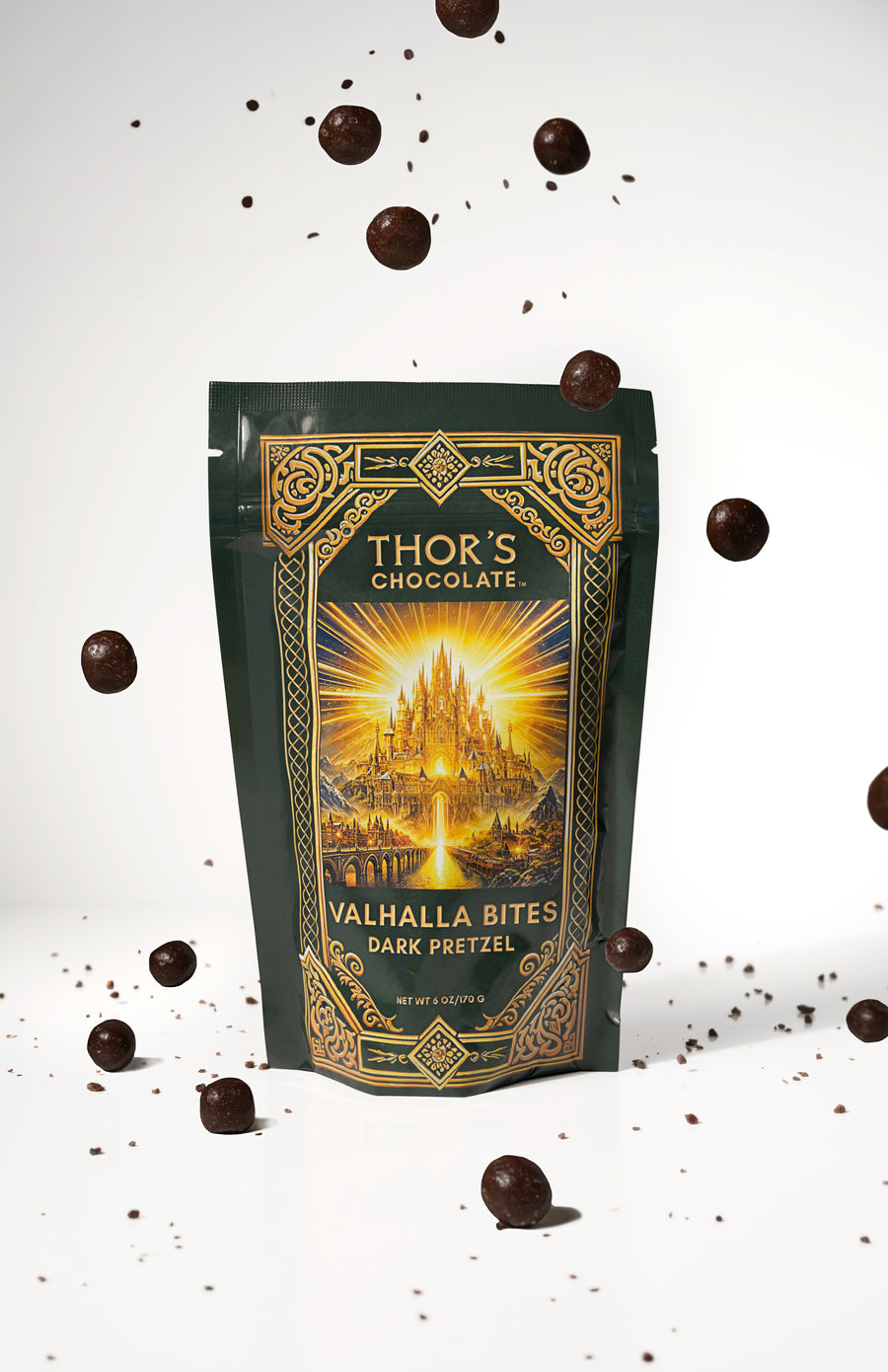 Valhalla Bites - Dark Chocolate & Pretzel