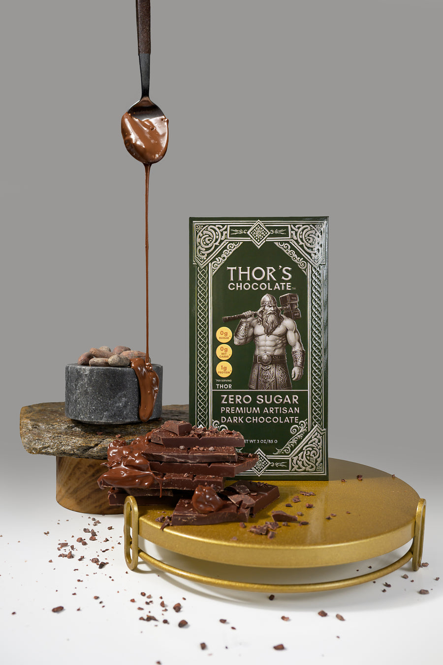 Zero-Sugar Dark Chocolate Bar