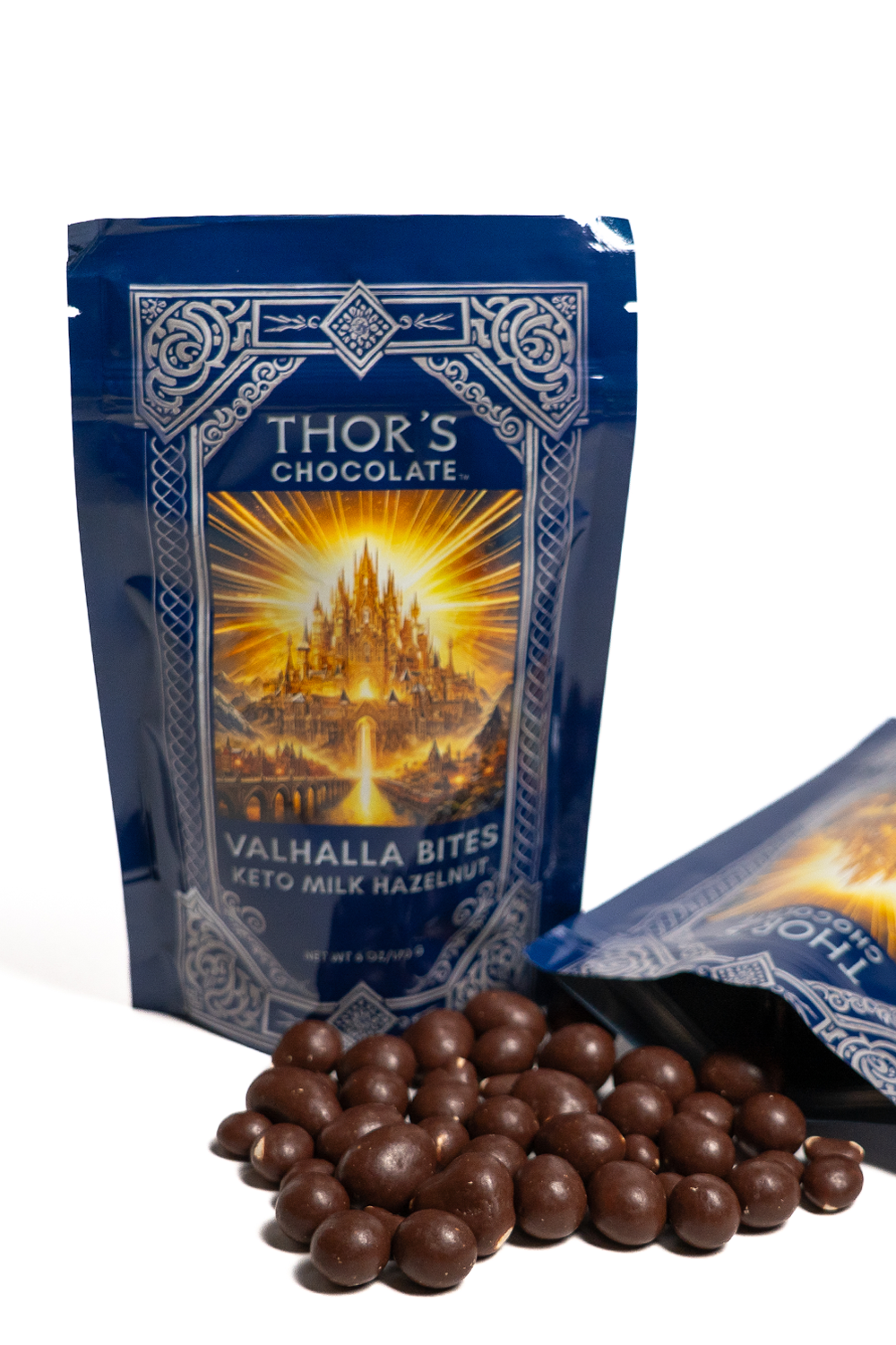 Valhalla Bites - Sugar Free Milk Chocolate & Hazelnut