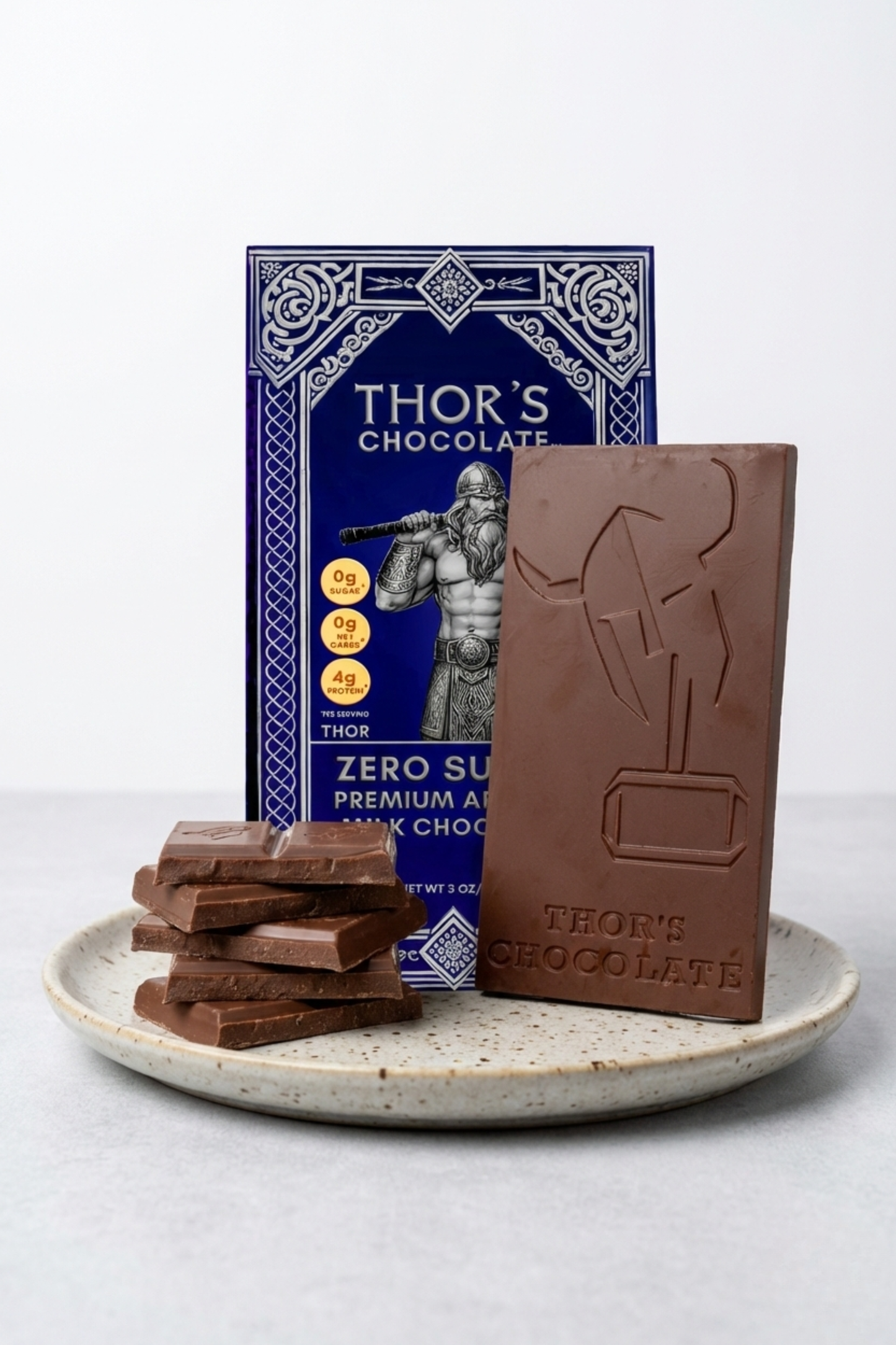 Zero-Sugar Milk Chocolate Bar