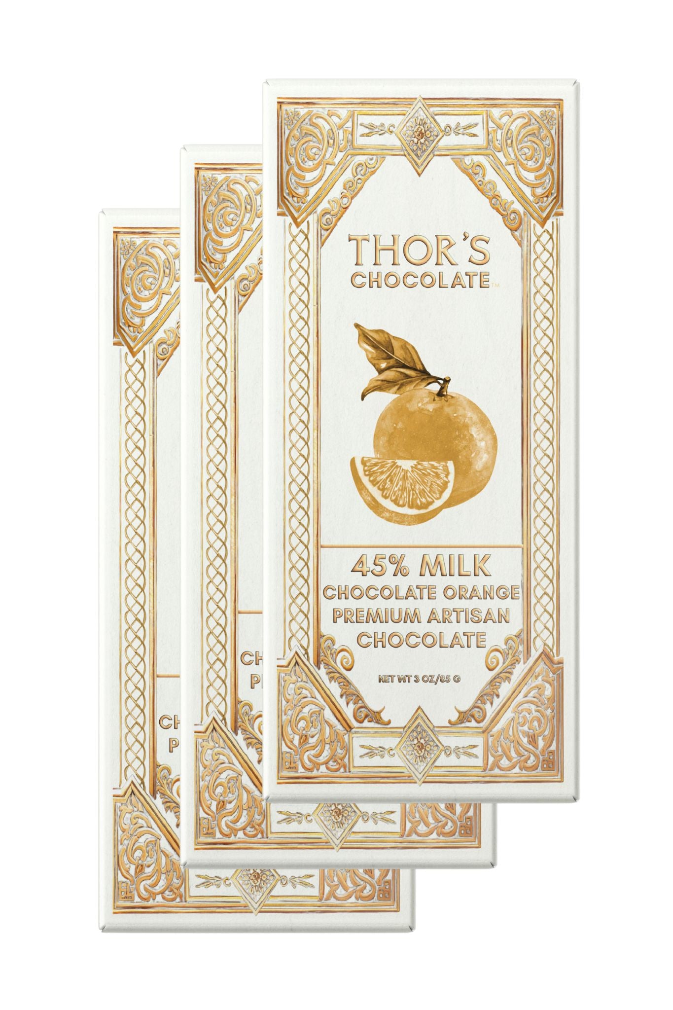 Orange 45% Milk Chocolate Bar