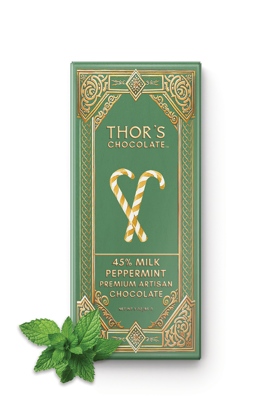 Peppermint Milk Chocolate Bar