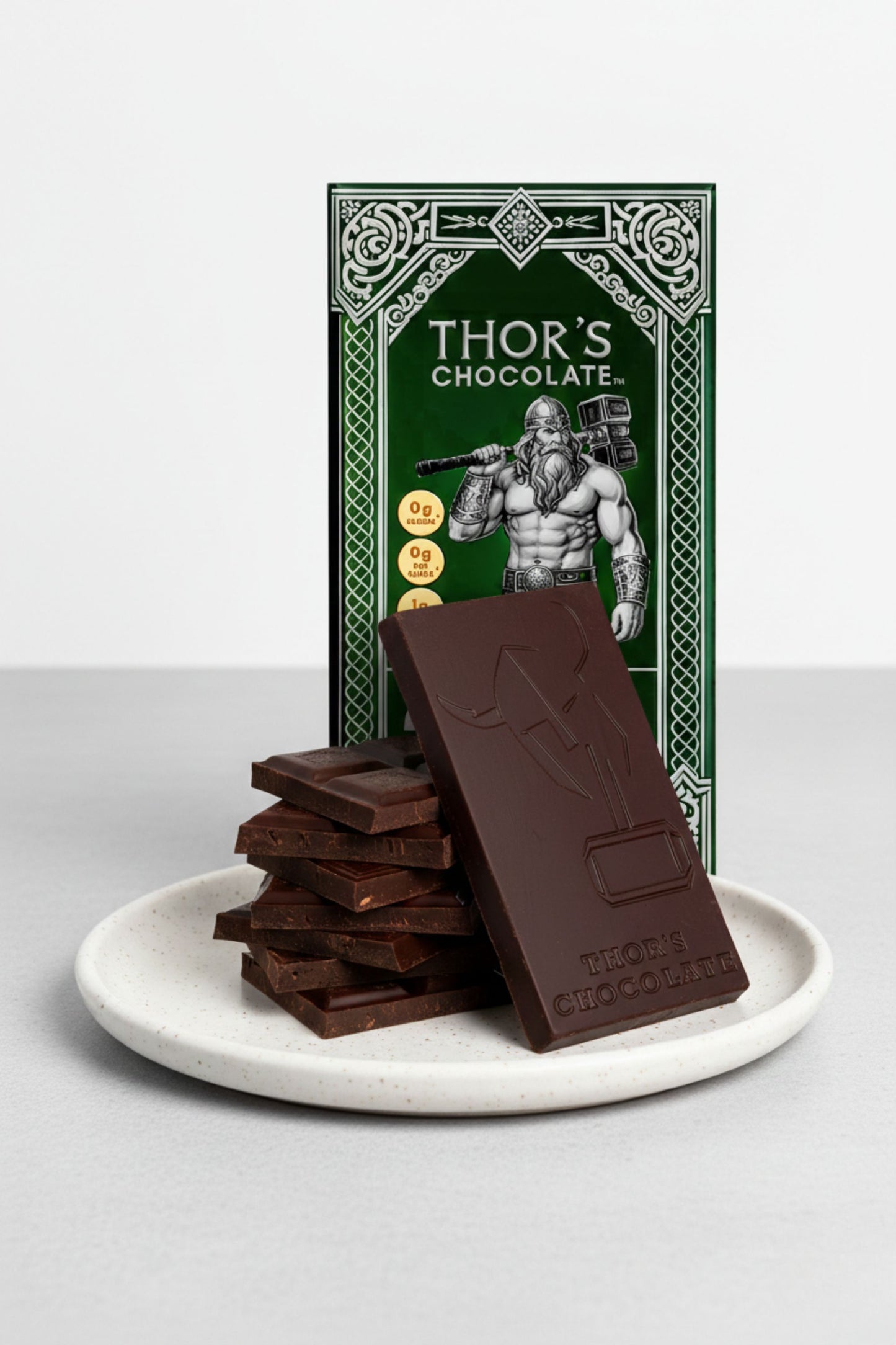 Zero-Sugar Dark Chocolate Bar